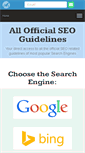 Mobile Screenshot of allseoguidelines.com